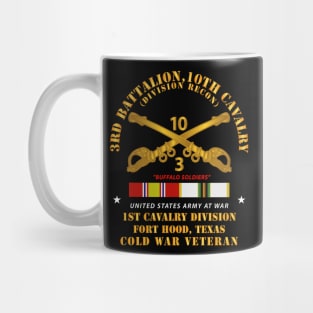 3rd Bn 10th Cav - Ft Hood w Cold War SVC Mug